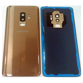 OEM HQ Samsung Galaxy S9 Plus SM-G965F G965 Battery Cover Καπάκι Μπαταρίας + Camera Lens (GRADE AAA+++) Gold