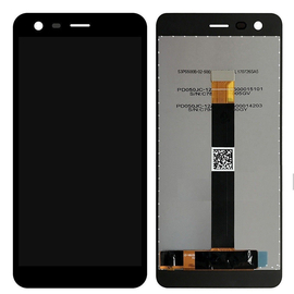 OEM HQ Nokia 2 TA-1029 TA-1035 LCD Display Screen &Omicron;&theta;ό&nu;&eta; + Touch Screen Digitizer &Mu;&eta;&chi;&alpha;&nu;&iota;&sigma;&mu;ό&sigmaf; &Alpha;&phi;ή&sigmaf; Black (GRADE AAA+++)