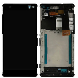 HQ OEM Sony Xperia C5 Ultra / E5506 / E5533 / E5563 / E5553 LCD Display Screen Οθόνη + Touch Screen Digitizer Μηχανισμός Αφής + Frame Πλαίσιο Black (Premium A+)
