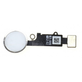 iPhone 8/8 Plus Κεντρικό Κουμπί Home Button + Flex Cable Silver