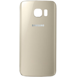 OEM HQ Samsung G925F SM-G925F Galaxy S6 Edge Battery Cover Καπάκι Μπαταρίας Gold