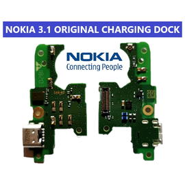 Γνήσιο Original Nokia 3.1 TA-1063 Micro USB Charging Dock Connector Flex-Subboard Κονέκτορας Φόρτισης (Service Pack By Nokia)