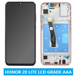 HQ OEM Huawei Honor 20 Lite Dual Sim (HRY-L21CT), Honor 10 Lite Dual Sim (HRY-LX1, HRY-LX1MEB, HRY-LX2, HRY-AL00a, HRY-AL00, HRY-TL00) Lcd Screen Display Οθόνη + Touch Screen Digitizer Μηχανισμός Αφής + Πλαίσιο Frame Bezel Red (Grade AAA+++)