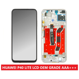 HQ OEM Huawei Huawei P40 Lite (JNY-L21A / B L01A), Nova 6 SE (JNY-AL10 JNY-TL10), LTPS IPS LCD Display Assembly Οθόνη + Touch Screen Digitizer Μηχανισμός Αφής + Frame Πλαίσιο Breathing Crystal (Grade AAA+++)​