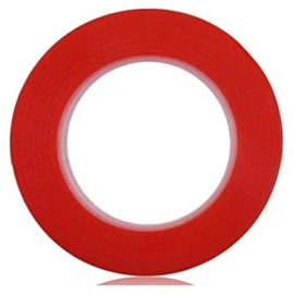3mm Red Double Sided Adhesive Tape Αυτοκόλλητη Κόκκινη Ταινία Διπλής 'Όψεως Ανθεκτική Σε Υψηλή Θερμοκρασία
