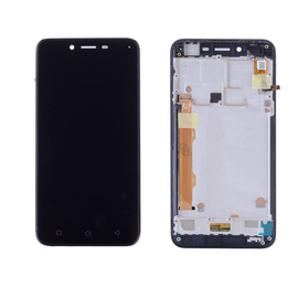 Γνήσιο Original Lenovo Vibe K5 A6020A40 LCD Display Screen Οθόνη + Touch Screen Digitizer Μηχανισμός Αφής + Πλαίσιο Frame Μαύρο Black