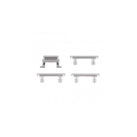 OEM HQ Apple Iphone 7 SIde Keys Set Σετ πλαινών πλήκτρων Silver