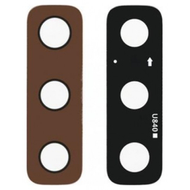 Γνήσιο Original Samsung A7 2018 SM-A750FN CAMERA LENS Τζαμάκι Κάμερας Gold GH64-07094C (Service Pack By Samsung)