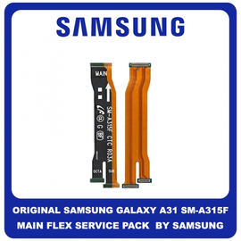 Γνήσιο Original Samsung Galaxy A31 A315 SM-A315F SM-A315F/DS​ Main Flex Cable Motherboard Connector Κεντρική Καλωδιοταινία GH59-15262A GH82-25732A (Service Pack By Samsung)