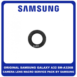 Γνήσιο Original Samsung A32 5G A326 SM-A326B Camera Lens Macro Τζαμάκι Κάμερας GH64-08396A (Service Pack By Samsung)