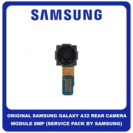 Γνήσιο Original Samsung Galaxy A32 4G A325 SM-A325F / 5G A326 SM-A326B Rear Ultra Wide Camera Module 8MP Πίσω Κάμερα GH96-14142A (Service Pack By Samsung)
