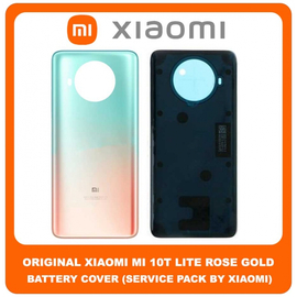 Original Γνήσιο Xiaomi Mi 10T Lite , Mi10T Lite 5G (M2007J17G) Rear Back Battery Cover Πίσω Κάλυμμα Καπάκι Μπαταρίας Rose Gold Beach (Service Pack By Xiaomi)