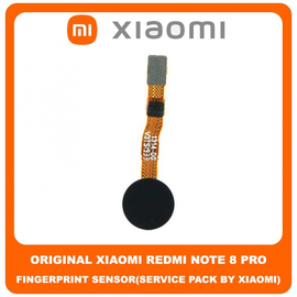 Original Γνήσιο Xiaomi Redmi Note 8 Pro, Redmi Note8 Pro (2015105, M1906G7I, M1906G7G) Fingerprint Flex Sensor Καλωδιοταινία Αισθητήρας Δακτυλικού Αποτυπώματος (Service Pack By Xiaomi)