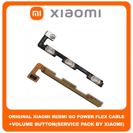 Original Γνήσιο Xiaomi Redmi GO RedmiGO (M1903C3GG, M1903C3GH, M1903C3GI) Power ON / OFF Volume Flex Cable Button Καλωδιοταινία Κουμπιών Έντασης Εκκίνησης (Service Pack By Xiaomi)