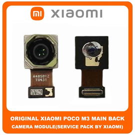 Original Γνήσιο Xiaomi Poco M3 , PocoM3 (M2010J19CG, M2010J19CI) Main Rear Back Camera Module Flex Πίσω Κεντρική Κάμερα (Service Pack By Xiaomi)