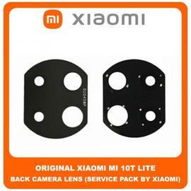 Original Γνήσιο Xiaomi Mi 10T Lite , Mi10T Lite (M2007J17G) Rear Back Camera Glass Lens Πίσω Τζαμάκι Κάμερας (Service Pack By Xiaomi)
