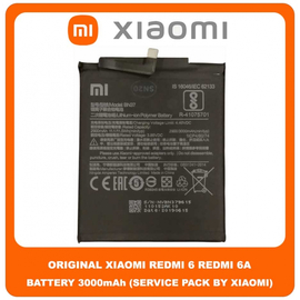 Γνήσια Original Xiaomi Redmi 6 Redmi6 (M1804C3DG, M1804C3DH, M1804C3DI) Redmi 6A Redmi6A (M1804C3CG, M1804C3CH, M1804C3CI) BN37 Battery Μπαταρία 3000mAh 46BN37W02093 (Service Pack By Xiaomi)
