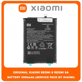 Γνήσιο Original Xiaomi Redmi8 Redmi 8 Redmi 8A (M1908C3IC, MZB8255IN, M1908C3IG, M1908C3IH,MZB8458IN, M1908C3KG, M1908C3KH) BN51 Μπαταρία Battery 5000 mAh 46BN51W02093 (Service Pack By Xiaomi)