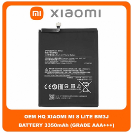 OEM HQ Xiaomi Mi 8 Lite, Mi8 Lite (M1808D2TG) BM3J Battery Μπαταρία 3350mAh Li-Ion Polymer (bulk) (Grade AAA+++)