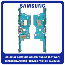 Γνήσιο Original Samsung Galaxy Tab S6 Wi-Fi T860 Wifi 10.5'' (SM-T860) Καλωδιοταινία Φόρτισης SUB Charging Board (Charge Connector Dock Flex) + Mic Μικρόφωνο GH82-20762A (Service Pack By Samsung)