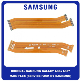 Γνήσιο Original Samsung Galaxy A30s A307 (SM-A307F, SM-A307FN, SM-A307G, SM-A307GN, SM-A307GT, SM-A307F/DS, SM-A307FN/DS, SM-A307G/DS, SM-A307GN/DS, SM-A307GT/DS) FPCB Main Flex Cable Motherboard Connector Κεντρική Καλωδιοταινία GH59-15183A (Service Pack By Samsung)