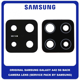 Original Γνήσιο Samsung Galaxy A42 5G A426 (A426B, SM-A426B/DS, SM-A4260) Rear Back Camera Glass Lens Πίσω Τζαμάκι Κάμερας GH64-08249A (Service Pack By Samsung)