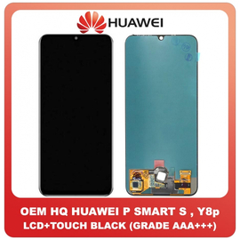OEM HQ Huawei P Smart S PSmart S (AQM-LX1) Y8p (AQM-LX1) OLED LCD Display Assembly Screen &Omicron;&theta;ό&nu;&eta; + Touch Screen DIgitizer &Mu;&eta;&chi;&alpha;&nu;&iota;&sigma;&mu;ό&sigmaf; &Alpha;&phi;ή&sigmaf; Black &Mu;&alpha;ύ&rho;&omicron; (Grade AAA+++)