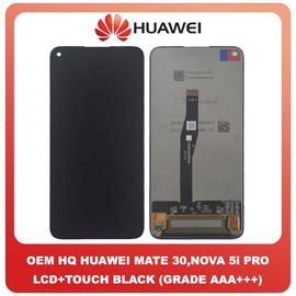 OEM HQ Huawei Mate 30 Lite Mate30 Lite Nova5i Pro Nova 5i Pro (SPL-AL00, SPL-TL00) IPS Lcd Display Assembly Screen Οθόνη + Touch Digitizer Μηχανισμός Αφής Μαύρο Black (Grade AAA+++)