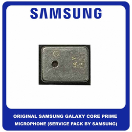 Original Γνήσιο Samsung Galaxy Core Prime G360 G361 (SM-G360T, SM-G3606, SM-G3608, SM-G3609, SM-G360BT, SM-G360F, SM-G360FY, SM-G360G, SM-G360GY, SM-G360H, SM-G360H/D, SM-G360BT, SM-G361, SM-G361H, SM-G361F, SM-G360HU, SM-G360T1, SM-G360M, SM-G360P, SM-G360V, SM-S820L, SM-G360AZ, SM-G361HU) Microphone Μικρόφωνο MIC 3003-001208 (Service Pack By Samsung)