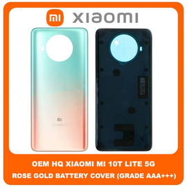 ​OEM HQ Xiaomi Mi 10T Lite , Mi10T Lite 5G (M2007J17G) Rear Back Battery Cover Πίσω Κάλυμμα Καπάκι Πλάτη Μπαταρίας Rose Gold Beach (Grade AAA+++)