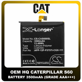 OEM HQ CATERPILLAR CAT S60 &Mu;&pi;&alpha;&tau;&alpha;&rho;ί&alpha; Battery Cameron - Sino CS-CAS600SL 3500mAh 3.85V Li-Poly APP-12F-F5757I-CGX-111 (Bulk) (Grade AAA+++)
