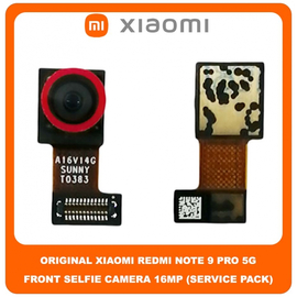 Original Γνήσιο Xiaomi Redmi Note 9 Pro 5G, Note9 Pro 5G (M2007J17C) Front Selfie Camera Module Flex Μπροστά Κάμερα 16 MP f/2.5 Wide (Service Pack By Xiaomi)