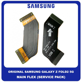 Γνήσιο Original Samsung Galaxy Z Fold2 5G , Z Fold 2 5G F916 (SM-F916B, SM-F916U, SM-F916U1, SM-F916N) Main Flex FPC Cable Motherboard Connector Κεντρική Καλωδιοταινία GH59-15359A (Service Pack By Samsung)