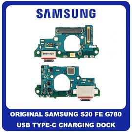 Γνήσια Original Samsung Galaxy S20 FE G780, S20 FE 5G G781, ΚΑΛΩΔΙΟΤΑΙΝΙΑ ΦΟΡΤΙΣΗΣ SUB CHARGING BOARD (CHARGE CONNECTOR DOCK FLEX) + MIC ΜΙΚΡΟΦΩΝΟ TYPE-C USB PLUG GH96-13917A (Service Pack By Samsung)