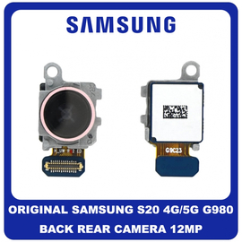 Γνήσια Original Samsung Galaxy S20 4G/5G ,(SM-G980 G980) (SM-G981 G981) BACK REAR CAMERA ΠΙΣΩ ΚΑΜΕΡΑ 12 MP, f/2.2, 13mm, 120˚ (ultrawide), 1/2.55" 1.4µm, Super Steady video GH96-13084A (Service Pack By Samsung)