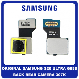 Γνήσια Original Samsung Galaxy S20 Ultra ,(SM-G988 G988) Back Rear Camera Πίσω Κάμερα 307K 1/6 GH96-13305A (Service Pack By Samsung)