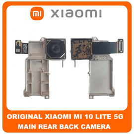 Γνήσια Original Xiaomi Mi 10 Lite 5G (M2002J9G, M2002J9S) Main Rear Back Camera Module Flex Πίσω Κεντρική Κάμερα 48 MP, f/1.8, 26mm (wide), 1/2.0", 0.8µm, PDAF (Service Pack By Xiaomi)