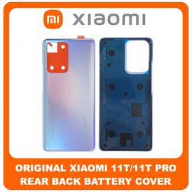 Γνήσια Original Xiaomi 11T (21081111RG) 11T Pro (2107113SG, 2107113SI) Rear Back Battery Cover Πίσω Κάλυμμα Καπάκι Μπαταρίας Celestial Blue Μπλε (Service Pack By Xiaomi)