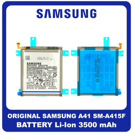 Γνήσια Original Samsung Galaxy A41 (SM-A415F/DSN, SM-A415F/DSM) Battery Μπαταρία Li-Ion 3500 mAh EB-BA415ABY (Service Pack By Samsung)