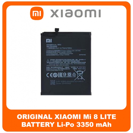 Γνήσια Original Xiaomi Mi 8 Lite, Mi8 Lite (M1808D2TG) BM3J Battery Μπαταρία Li-Po 3350 mAh (bulk) 46BM3JA02018 (Service Pack By Xiaomi)