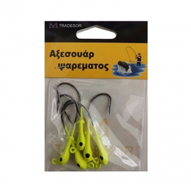 Μολυβοκεφαλές με Αγκίστρι - 3.5gr - 5pcs - 30187