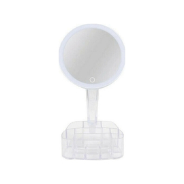 Καθρέπτης Μακιγιάζ με led και Θήκες - Hh098 - 227814