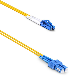 Fiber Patch Cable Detech, sc-lc, Upc, Singlemode, Duplex, 10m, Yellow - 18329