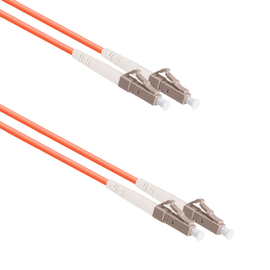 Fiber Patch Cable Detech, lc-lc, Upc, Multimode, Duplex, 3.0m, Orange - 18341