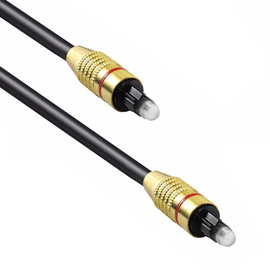 Optical Audio Cable Detech, Toslink, 3.0m, Black - 18360