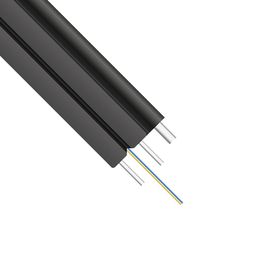 Fiber Optic Cable Detech, Ftth, 2 Cores, Outdoor, 2000m, Black - 18413