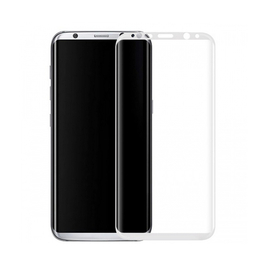 Πλήρες Προστατευτικό Γυαλί, no Brand, για Samsung Galaxy s8 Plus, 0.3mm,  Λευκός - 52293