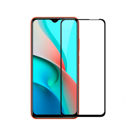 Fullscreen Tempered Glass no Brand, for Xiaomi Pocophone m3 Pro, 3d Full Glue, 0.3mm, Μαύρο - 52697