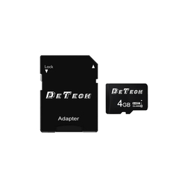 Memory Card Detech Micro Sdhc-i, 4gb, Class 10 + Adapter - 62041