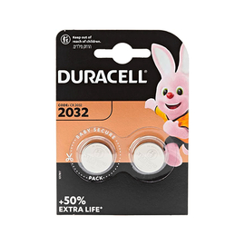 Batteries Duracell Cr2032, 3v, 2pcs. - 87054